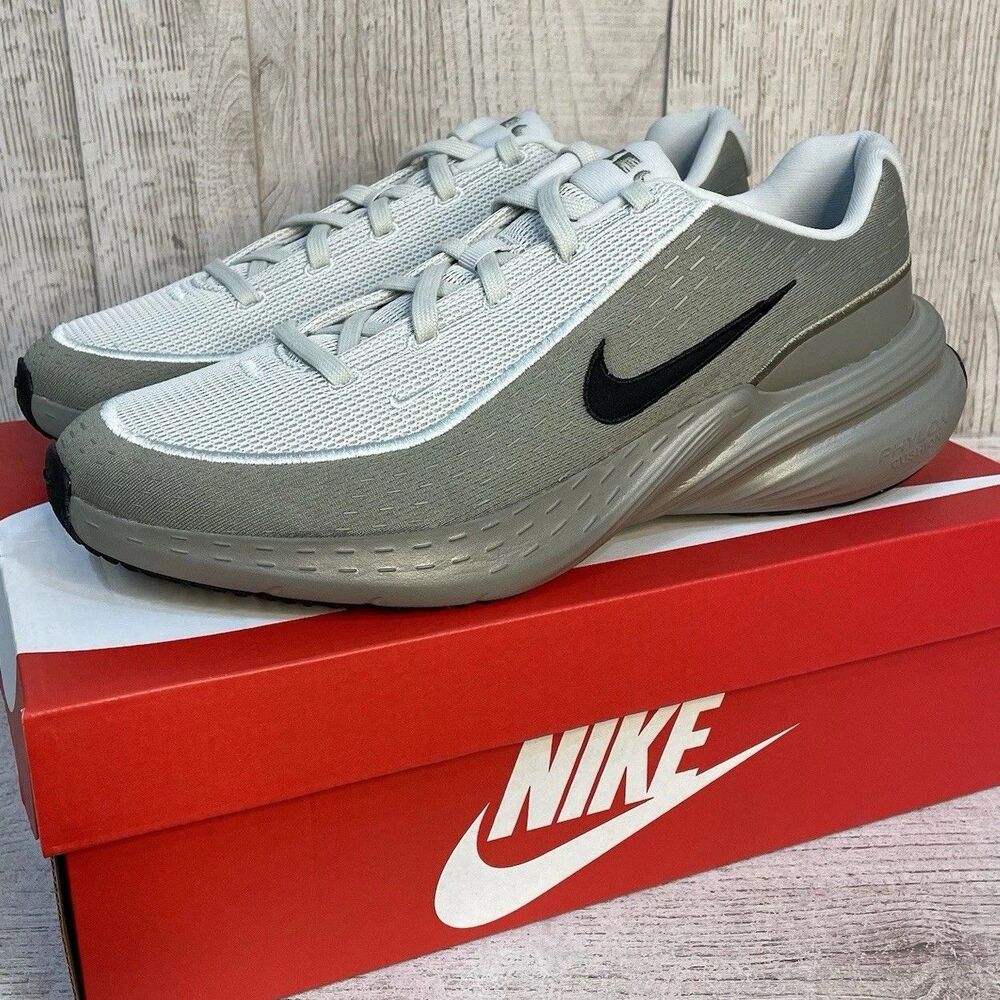 Nike Uplift SC IB2765-007 Sneakers Mens Size 11.5 Silver Army Mesh Running Shoes